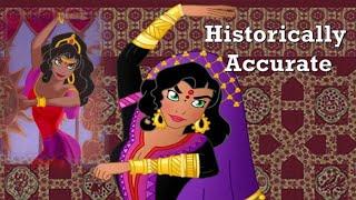 Disney Ladies in Historically Accurate attire