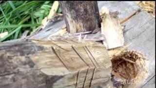 wood stool making