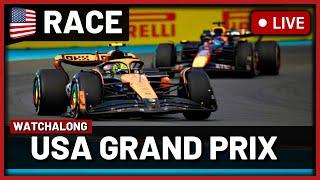 F1 LIVE - US GP Race - Live Timing and Commentary