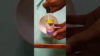 clear slime making #review #shorts