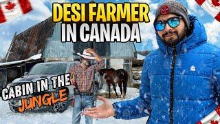 A Day In a Pakistani Farmer’s Cabin in Canada – Farm Life Adventure