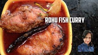 Rohu Fish Curry//রূই মাছের ঝোল//Bangal vs Ghoti Rannaghor