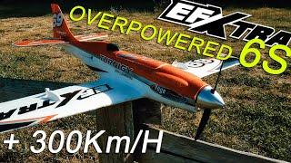 EFXtra Durafly Racer RC - OVERPOWERED stock Setup 6S +300Km/h