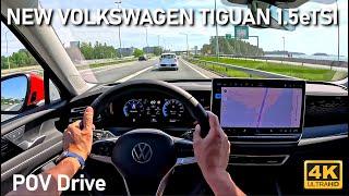 All New Volkswagen Tiguan 1.5 eTSI [2024] POV Drive