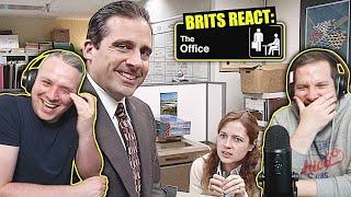 British Guys HILARIOUS The Office Reaction | Season 1 Episode 1 (Pilot)