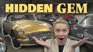 This British MGB workshop is a HIDDEN GEM! V8 engine swaps | Kidd in a Sweet Shop | 4K