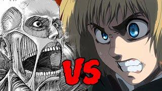 Attack on Titan Anime VS Manga - Season 2 | Clash of the Titan Arc