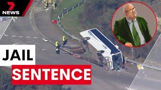 Bus driver Brett Button jailed for 32 years over Hunter Valley crash that killed 10 people | 7NEWS