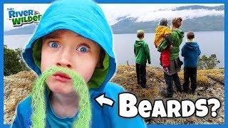 Kids climb mountain and grow... beards?! River & Wilder Show