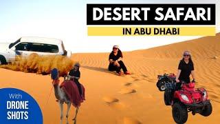 Desert Safari in Abu Dhabi [4K] | The most adventurous, thrilling and electrifying experience