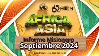 INFORME MISIONERO SEPTIEMBRE 2024