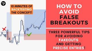 How to Avoid False Breakouts and get High Probability Entries | FOREX