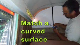 How to Match Curved Surfaces on a Bus or Van Build