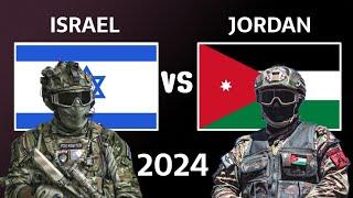 Israel vs Jordan Military Power Comparison 2024 | Jordan vs Israel Military Power 2024