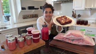 Preserving a Years Worth of Raspberries Six Ways!