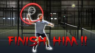 FINISHING With the FOREHAND VOLLEY! | ThePadelSchool.com