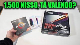 MONTEI O QUERIDO KIT RYZEN 5600G QUE RODA JOGOS SEM PLACA DE VÍDEO