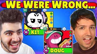 WASEEM & MANNI trying Doug & Kit Collab! Brawl Stars