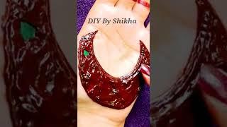 Eid Special Henna | Simple And Easy Heena Design | DIY By Shikha #Shorts