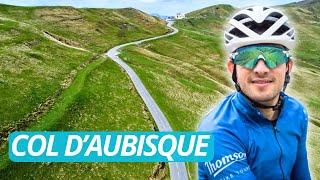 CLIMBING the  BEAUTIFUL COL D'AUBISQUE