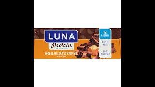 Honest Reviews: Luna Protein High Protein Bar - Chocolate Salted Caramel By oppermanfitness/#gains