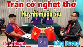 Trận cờ nghẹt thở quá hay giữa Lại Lý Huynh vs Uông Dương