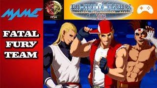 Kof 2002 arcade - Fatal Fury Team