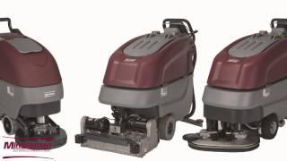 Floor scrubbers by Minuteman International, Floor Cleaning Equipment, Floor scrubbing Machines