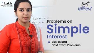 Aptitude Made Easy - Simple Interest Full Series, Learn maths #withme #StayHome