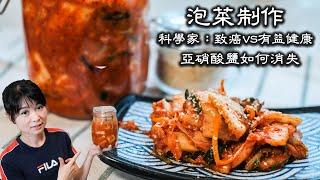 韓國泡菜｜致癌還是有益腸道健康？亞硝酸鹽是怎麼消失的？Kimchi