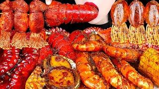 ASMR SPICY SEAFOOD *LOBSTER, OCTOPUS, SQUID, CRAB 매운 해물찜 모음집 COMPILATION EATING SOUNDS MUKBANG 먹방