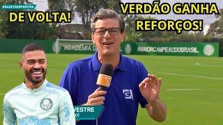 QUINTA AGITADA! Mayke e Estêvão voltam a treinar e podem ser reforços + Tabata treina no PALMEIRAS