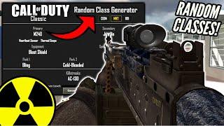 MW2 Random Class Generator Nuke Challenge...!