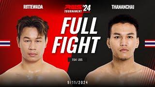 Full Fight l Rittewada Petchyindee Academy vs Thananchai Sitsongpeenong I RWS