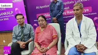 Lucknow: launched `Mission Sankalp', on 8th March 2025 (Apollomedics Super Speciality Hospital )