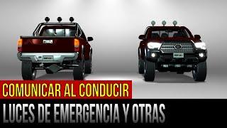 Comunicación al conducir: luces de emergencia y otras luces