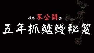 【4K】原本不公開的五年抓鱸鰻技巧   #永續生態