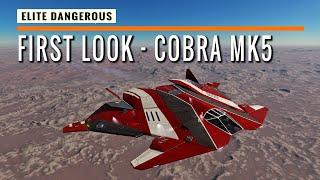 NEW SHIP: Cobra MK5 Tested - Elite Dangerous