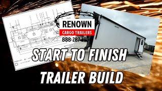 From Start to Finish Trailer Build: A 26ft Enclosed Cargo Trailer with Renown Cargo Trailers