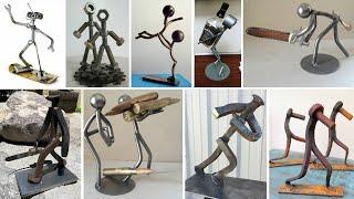 Scrap Metal Human Art / Easy Projects For Beginners