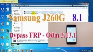 Samsung J260G FRP Lock Bypass by Odin Done 100%.