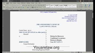 Stop a Case on or During First Appearance - Preview Training