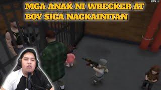 WRECKER AT BOY SIGA NAGKAINITAN SA GTA 5 LAPTRIP | GRAND THEFT AUTO V |