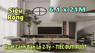 Bán nhà Gò Vấp - Xuất Cảnh qua Mỹ chị Lan tiếc Đứt Ruột bán lỗ 2 tỷ nhà xây ở 6.1m x 21m SIÊU RỘNG