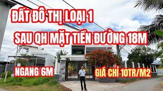 QUÁ RẺ! LÔ ĐẤT ĐÔ THỊ LOẠI 1 thị Trấn DIên Khánh, Ngang 6m gần sông Cái Nha Trang, Giá chỉ 10 Triệu