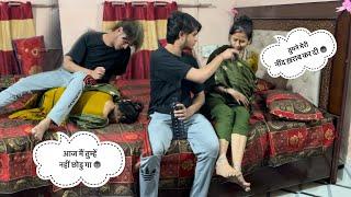 Sleeping prank ￼ऑन हसबैंड  || Prank On हसबैंड || मुझे माफ़ कर दो  ||  #vlog #its_crazy_parul1