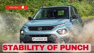 Tata punch stability on highway and driving experience #tatapunch