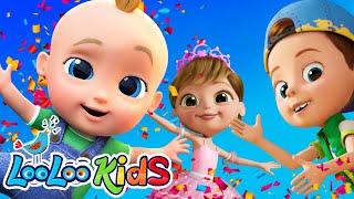 Learning Songs for Toddlers - S4EP02 Dance Along Super Mix - LooLoo Kids Songs for Kids