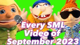 ALL SML SEPTEMBER 2023 VIDEOS |  Best of SML (SML Marathon)