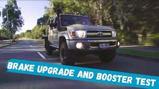 Bendix Ultimate 4WD Brake Upgrade Kit and Brake Booster Test